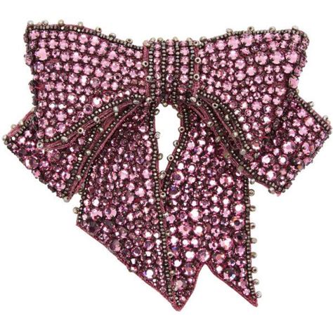 gucci pink brooch